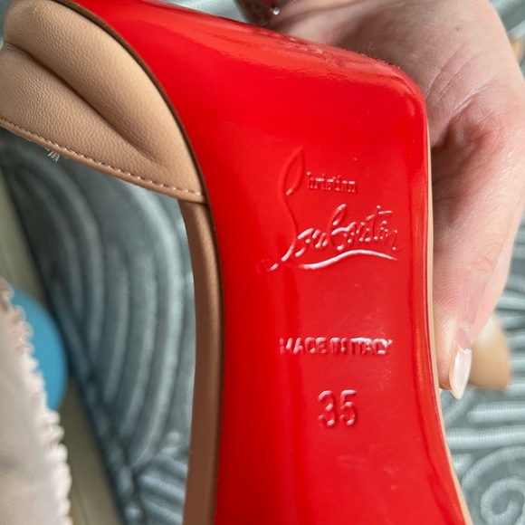 Christian Louboutin Iriza 100mm heels - Size 35 - Picture 15 of 16